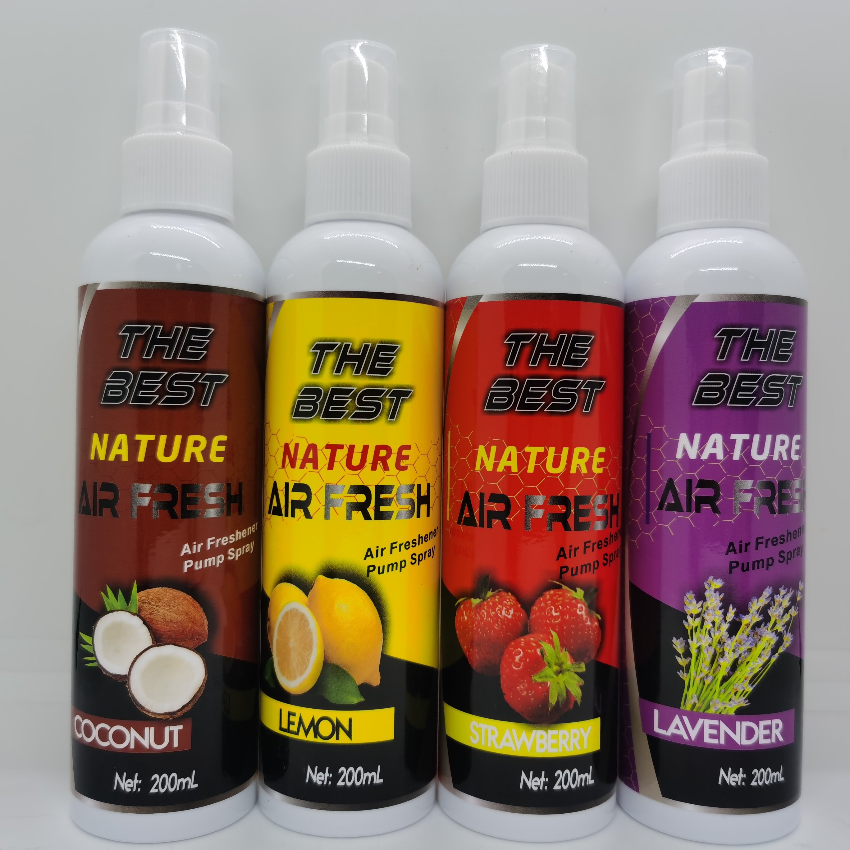 200 ml car air freshener spray lemon smell air freshener for car care household strong smell customized