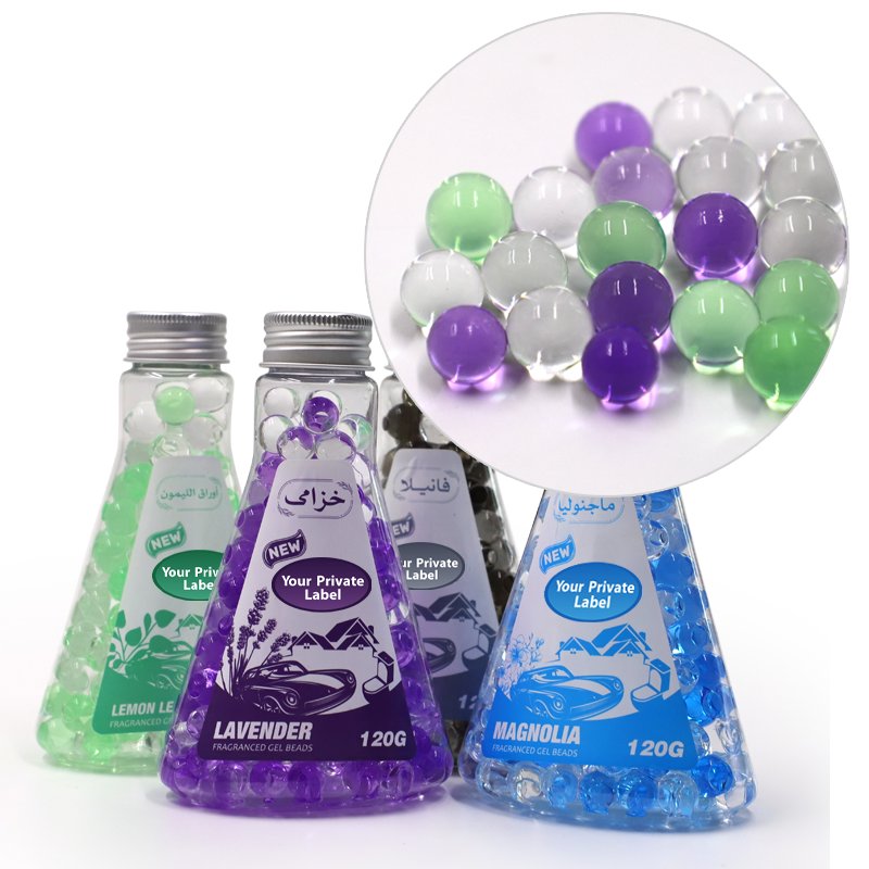 Home Decor Toilet Air Freshener Fragrance Crystal Incense gel Beads Ornaments Solid Fragrance Aromatherapy