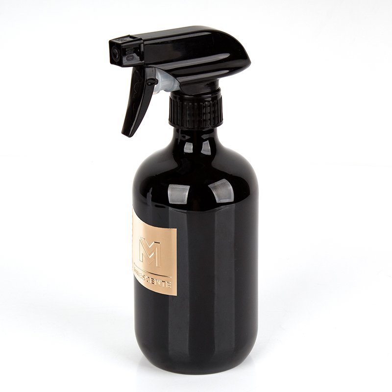 Mescente Home Fragrance Private Label Luxury Black Trigger Plastic Spray Bottle Room Spray Diffuser Bottle