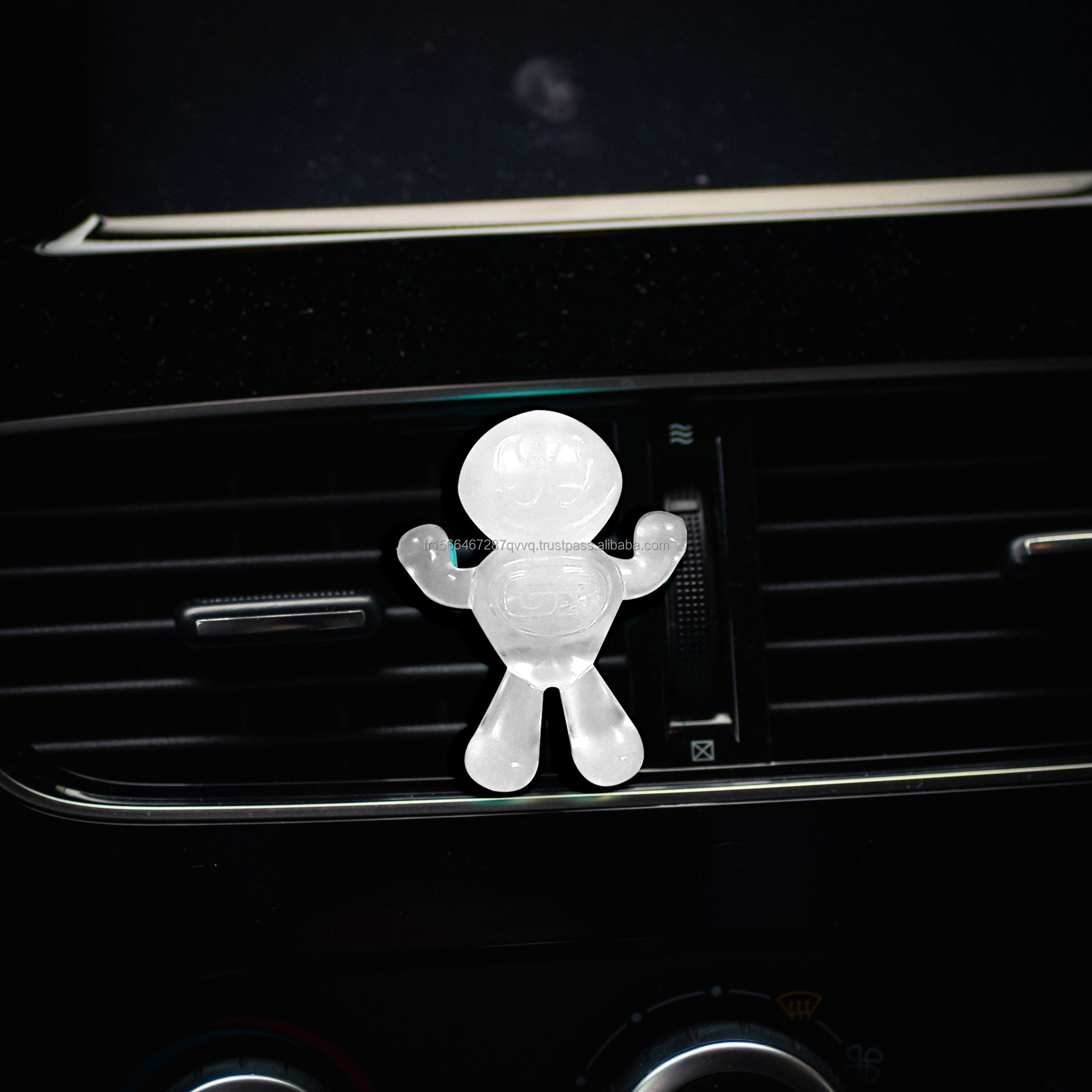 GS27 Premium Air Freshener DEOCAR TITAN Aloe Vera French Solid Plastic Car Perfume Clip Vent Home Car Perfume Vent Clip
