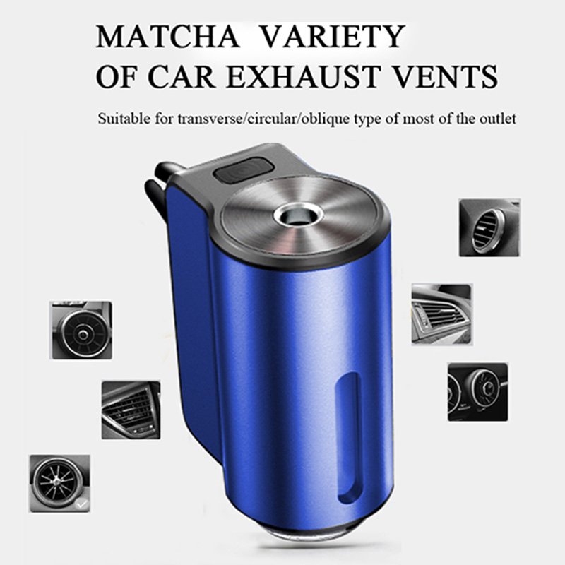 New Arrival Smart Air Freshener Essential Oil Diffuser Rechargeable Car Vents Aroma Diffuser Machine