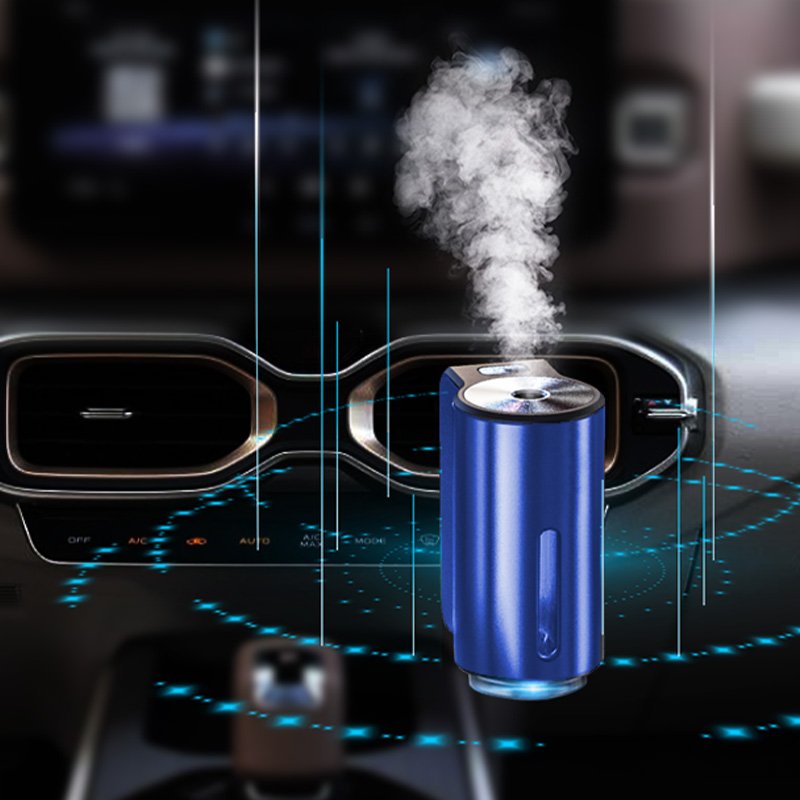 New Arrival Smart Air Freshener Essential Oil Diffuser Rechargeable Car Vents Aroma Diffuser Machine