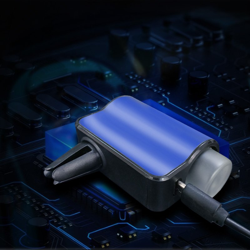 New Arrival Smart Air Freshener Essential Oil Diffuser Rechargeable Car Vents Aroma Diffuser Machine