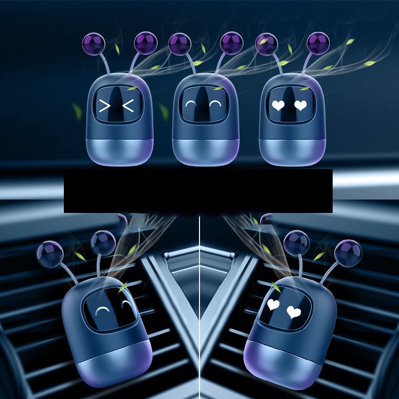 Car decoration car aromatherapy air purifier solid air conditioner outlet car air freshener