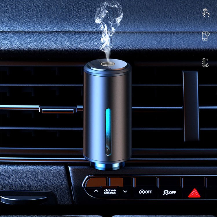 Customized Rechargeable 3 Refill Scents Scent Diffuser Smart Air Freshener Essential Air Fragrance Car Aromatherapy for Vehicle