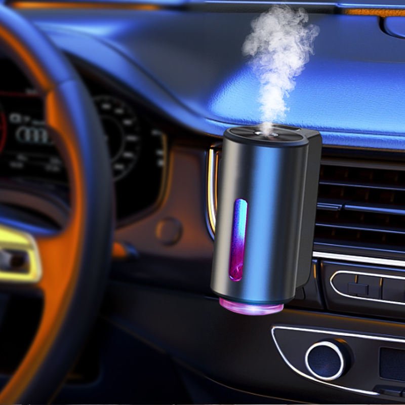 Customized Rechargeable 3 Refill Scents Scent Diffuser Smart Air Freshener Essential Air Fragrance Car Aromatherapy for Vehicle