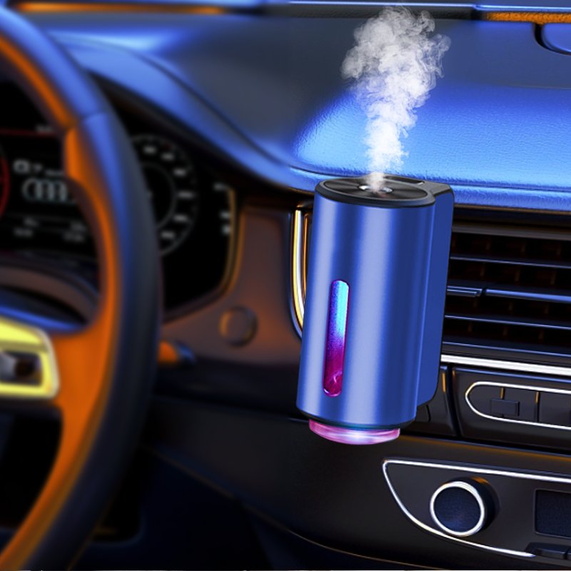 Customized Rechargeable 3 Refill Scents Scent Diffuser Smart Air Freshener Essential Air Fragrance Car Aromatherapy for Vehicle