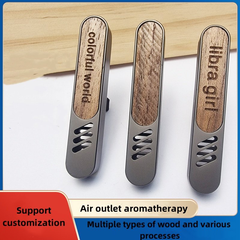 Wholesale Custom Design Aluminium Alloy Different Smells Custom Air Freshener Car With Logo