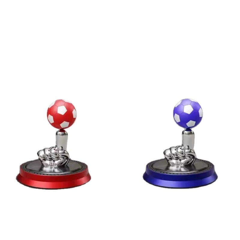 Best selling Vehicle football Model silent rotation long lasting fragrance air car incense holder