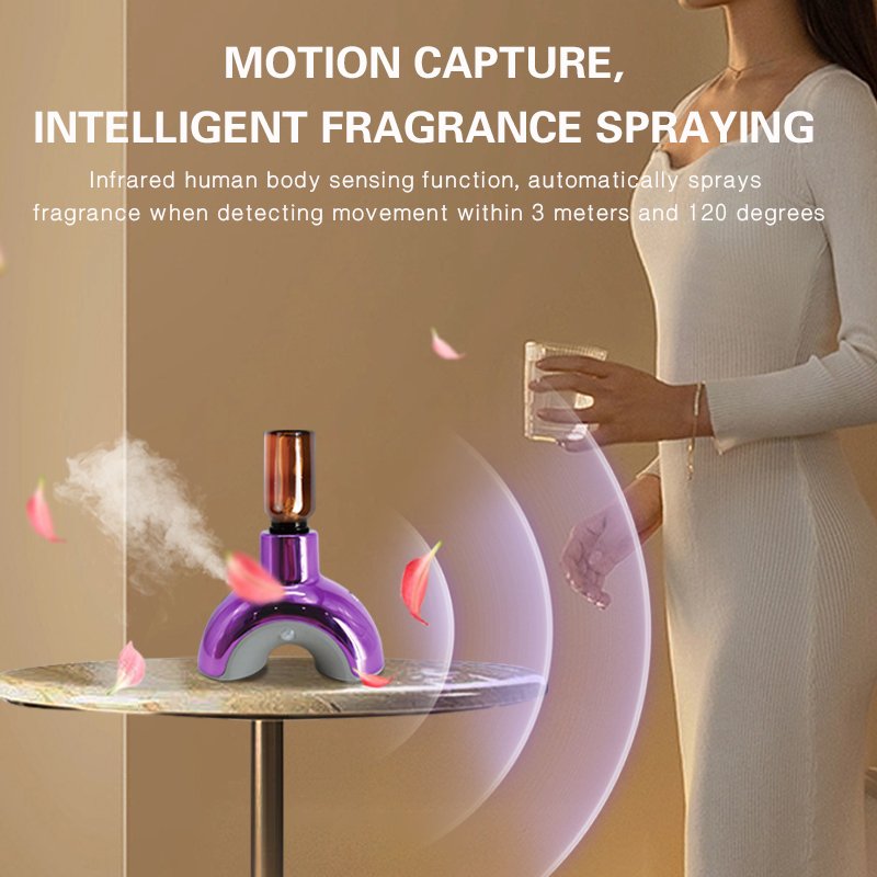 Air Purifier Vaporizer Car Freshener Infrared Intelligent Sensor Inverted Smart Aromatherapy Essential Oil Scent Aroma Diffuser