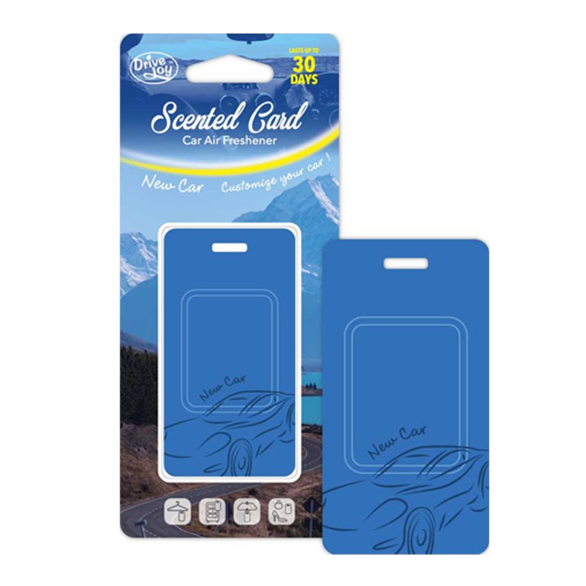 Manufacturer Direct Sales Hanging Plastic Scent Card Absorbent Eva Air Freshener For Car