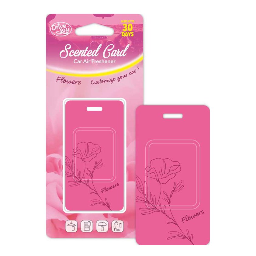 Manufacturer Direct Sales Hanging Plastic Scent Card Absorbent Eva Air Freshener For Car
