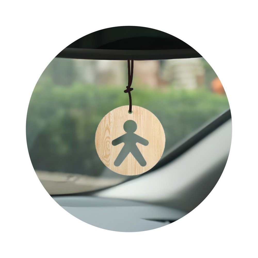 Wholesale Air Freshener Wood Car Freshen hanging Christmas Tree Gift Custom Air Freshener For Car