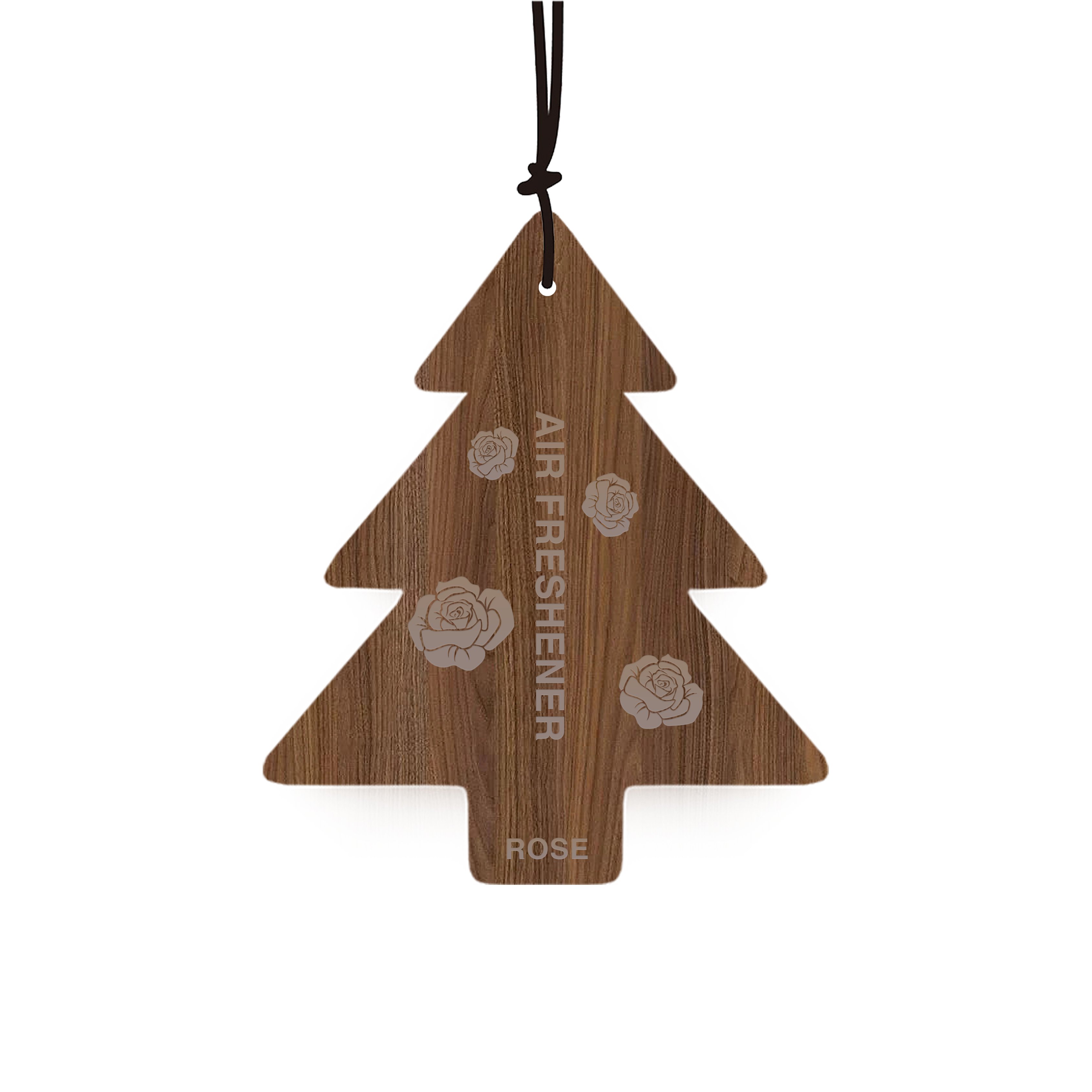 Wholesale Air Freshener Wood Car Freshen hanging Christmas Tree Gift Custom Air Freshener For Car