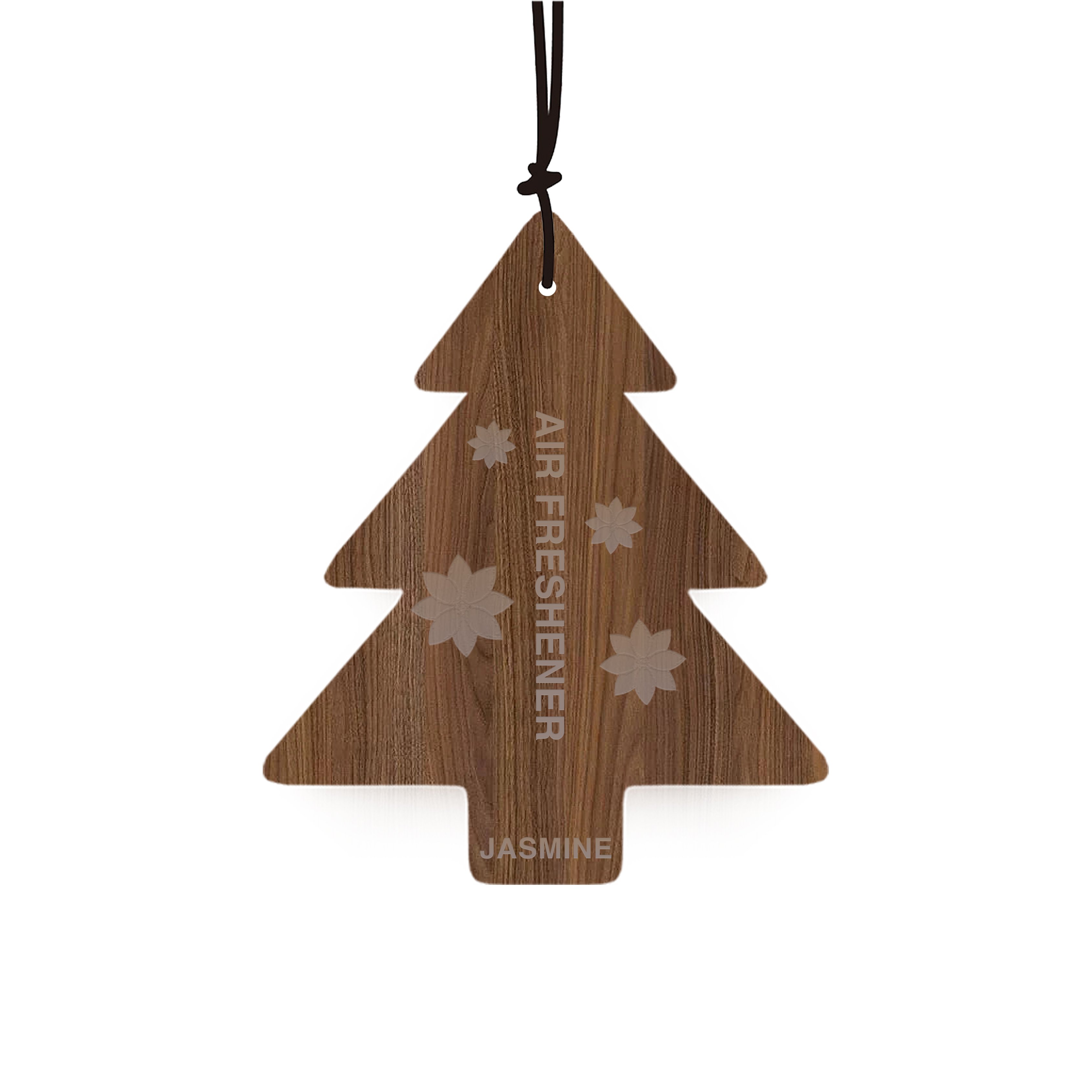 Wholesale Air Freshener Wood Car Freshen hanging Christmas Tree Gift Custom Air Freshener For Car