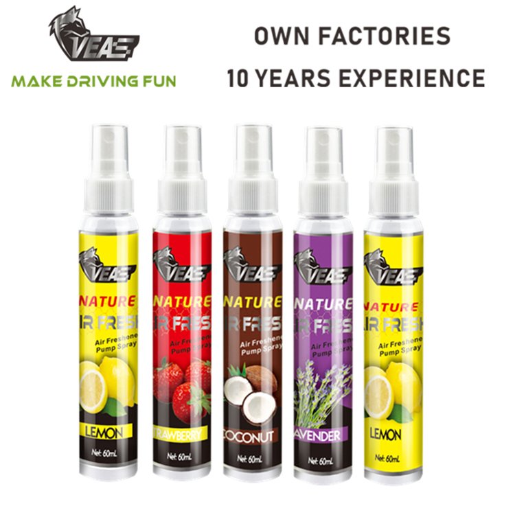 60 ml de spray de aire comprimido para que la gente sienta limon fresco natural