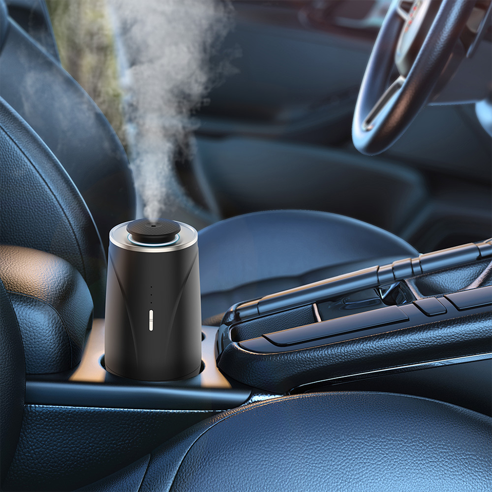CNUS X3ART Customize Smart Sensor 10ml Breathing LED Light Pure Perfume Oil Automatic Air Freshener Car Diffuser