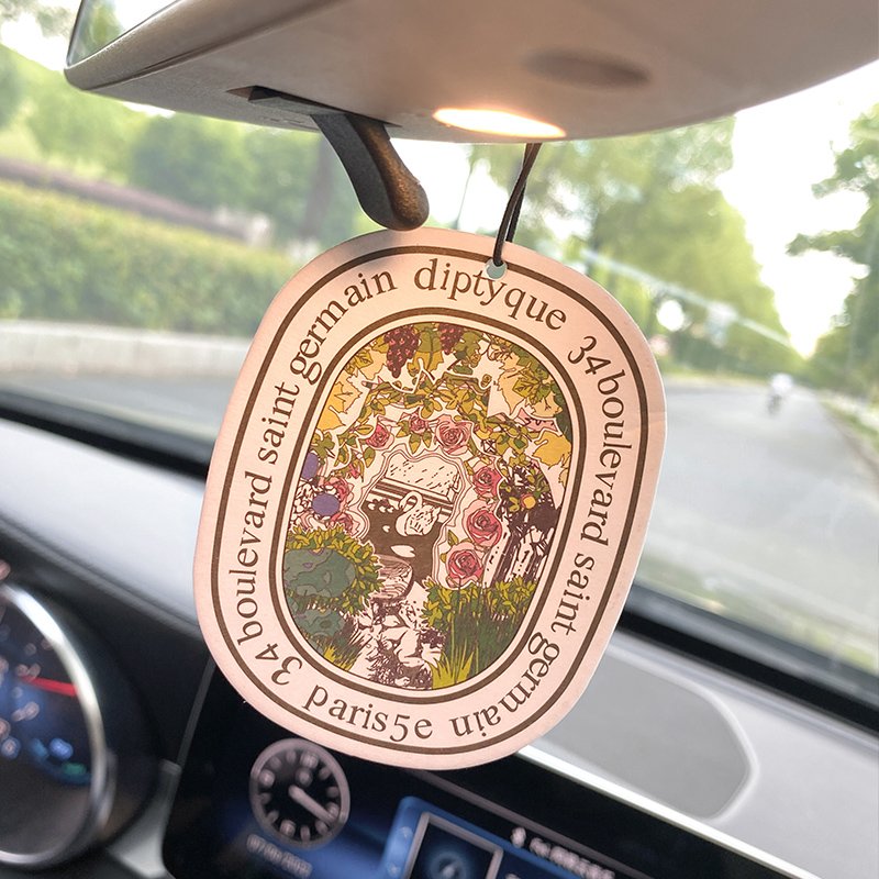 Santo 2022 hot Hanging car air frehsher New scents new design air freshener