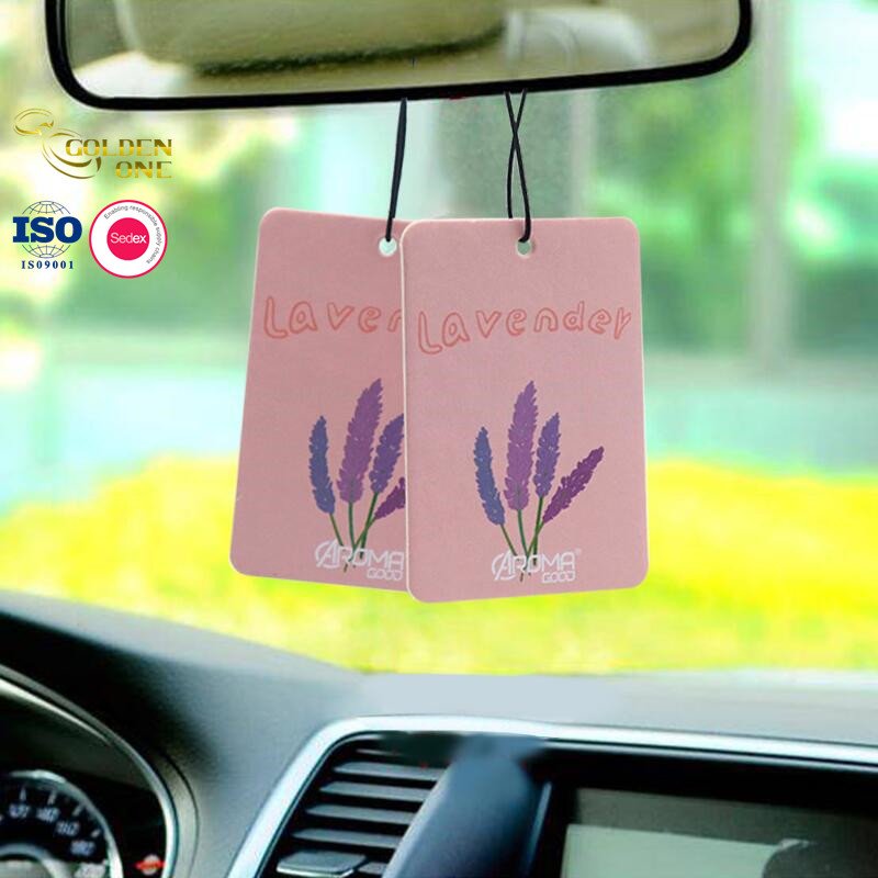 Wholesale Factory Price Custom Shape Hanging Scented Sachet Aromatherapy Car Diffuser Air Freshener