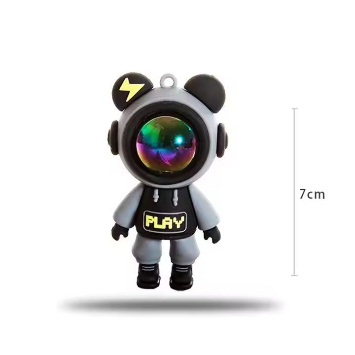 Car air outlet perfume clip cartoon astronaut air conditioner air outlet car aromatherapy clip car interior accessories