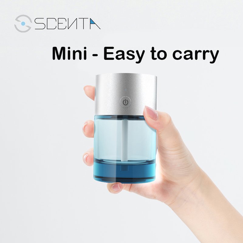 SCENTA Wholesale B2b Marketplace Aroma Diffuser Mini Ce Rechargeable Portable Fragrance Oil Ultrasonic Car Freshener