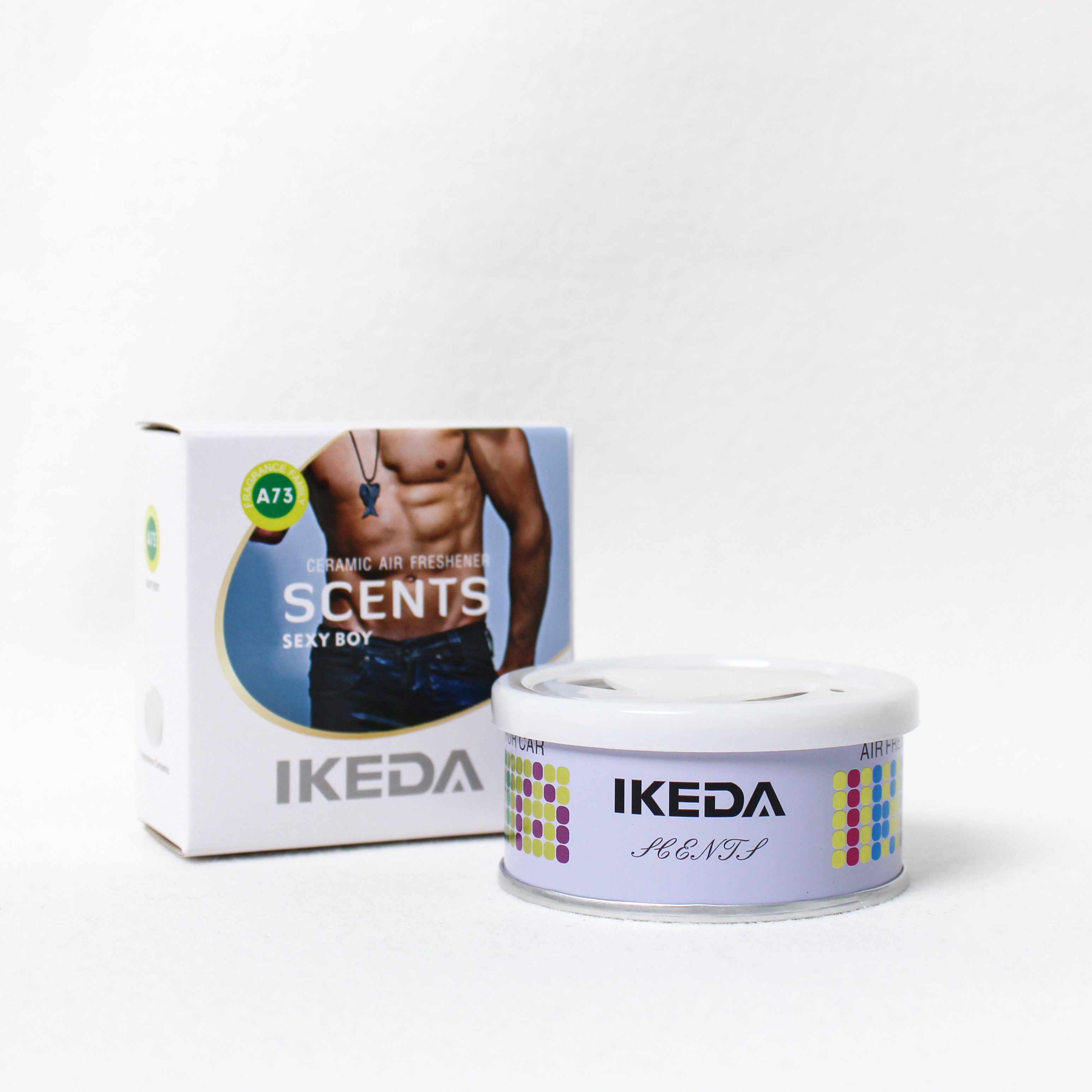 IKEDA Competitive Price custom car freshener with inbuilt fan car air freshener