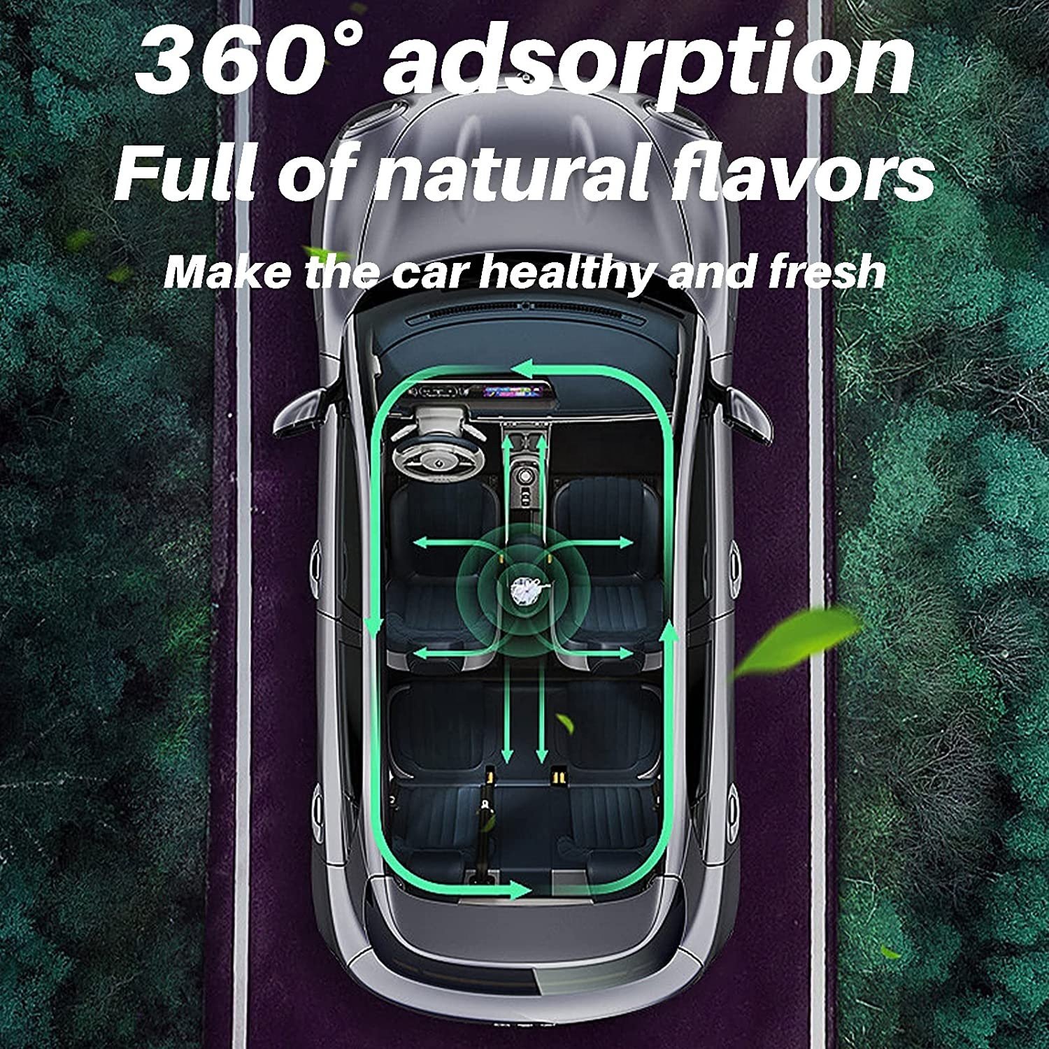 Bamboo Charcoal Bag Triangular Scent Fresh Air Purifier Bags Activated Bamboo Charcoal Air Purifying Bag car Smell Air freshener