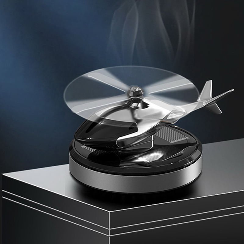 RTS car essential oil liquid car perfume solar helicopter perfume alloy aromatherapy air freshener