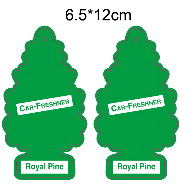 Customized Car Shape Different Smell Hanging car air fresheners
