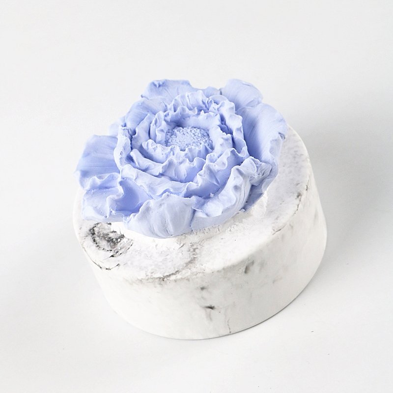 Home Fragrance Decoration Gift Set Logo Customized Air Freshener Scented Ceramic Essential Oil Porcelain Aroma Flower Diffuser