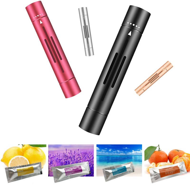 5pcs Car Air Freshener Purifier Solid Perfume Car Styling Solid Diffuser Stick Replacement Cores Conditioning Air