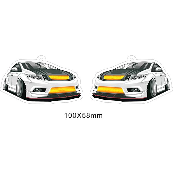 Custom pattern Aromatherapy tablets Design Car Air Freshener Clips High Quality Paper Car Air Freshener with logo