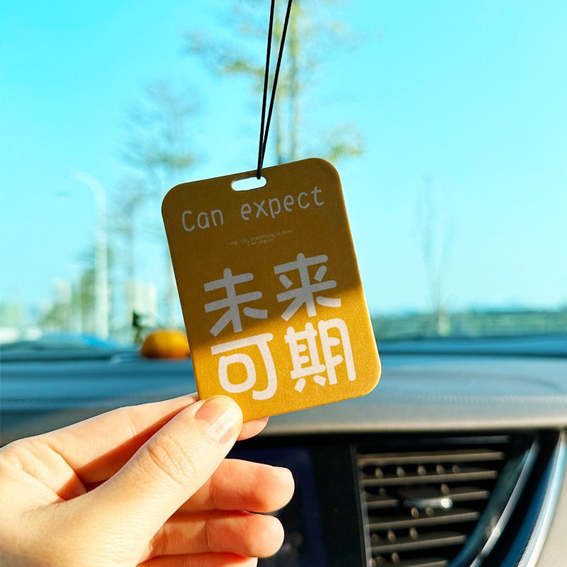 Manufacturer design high quality multi-fragrance air freshener long lasting perfume custom car freshener