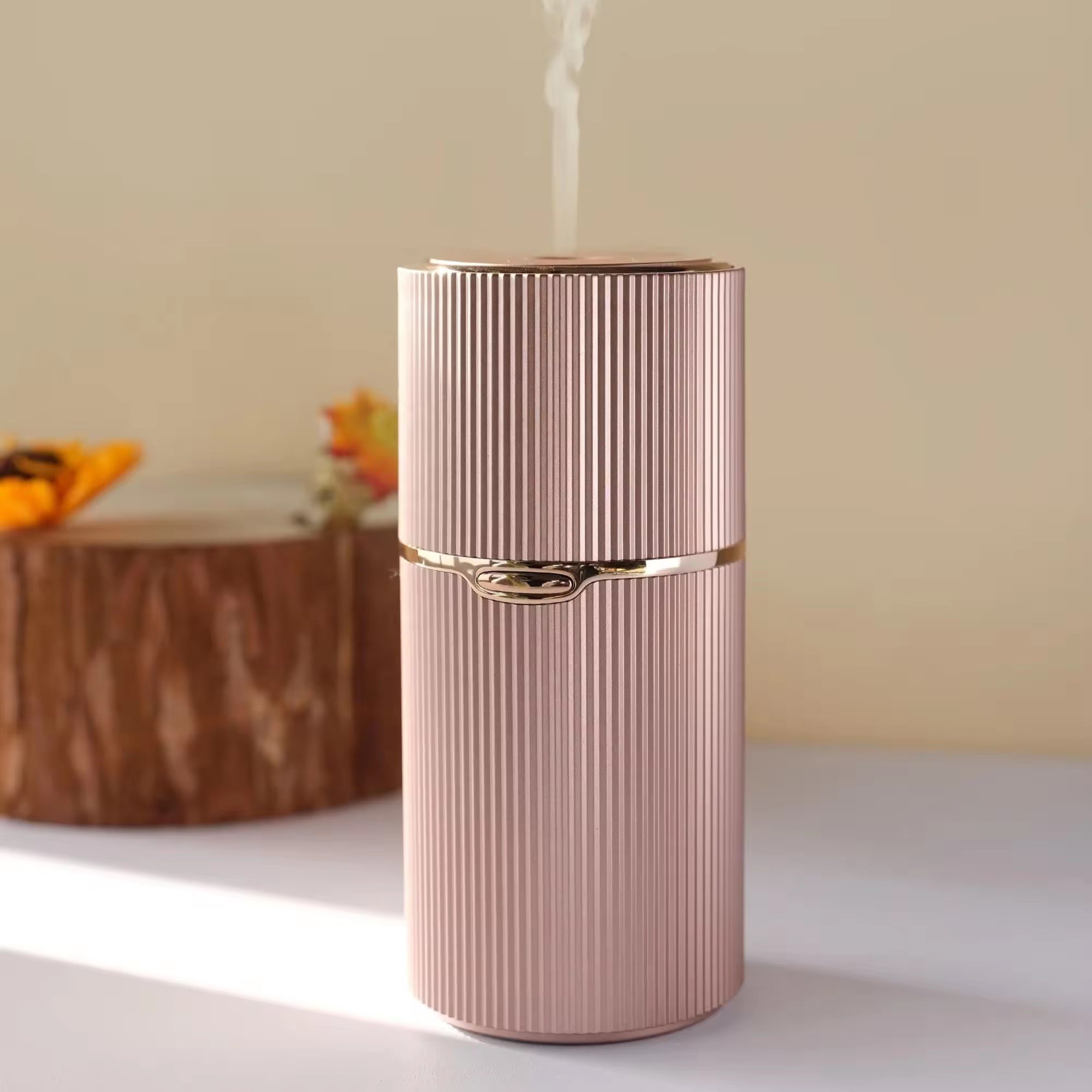 Custom Logo Luxury 100ml Mini Smart Humidifier Essential Oil Scent Sent Fragrance Air Freshener Aroma Perfume Diffuser For Car