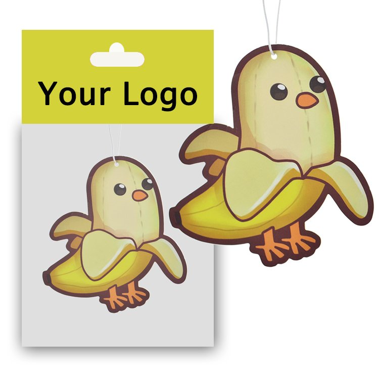 Custom Scent Paper Car Air Freshener With Custom Logo Printing