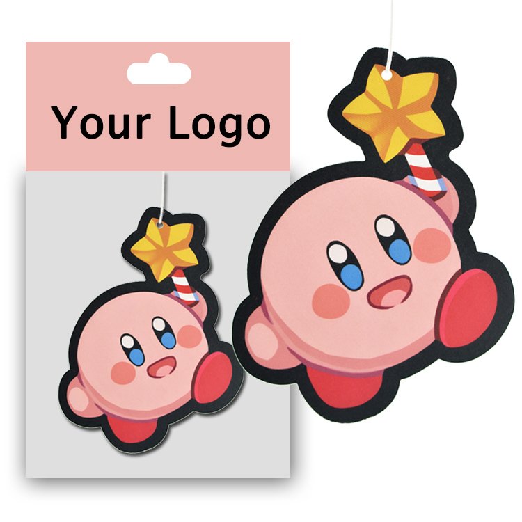 Custom Scent Paper Car Air Freshener With Custom Logo Printing