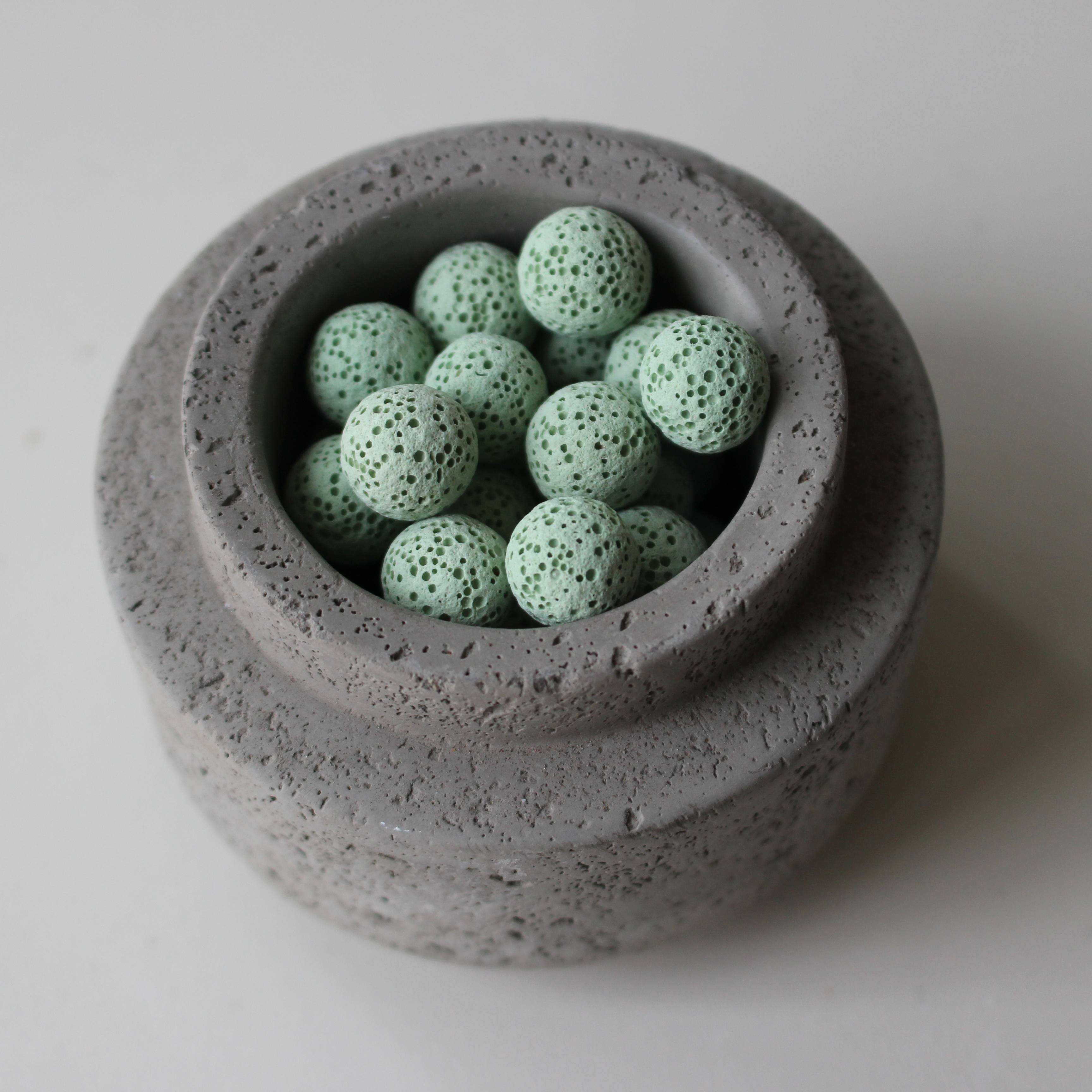 Lava Rock Diffuser for Essential Oils Travel Size and Portable Diffuser for Essential Oils, Lava Stone Aromatherapy