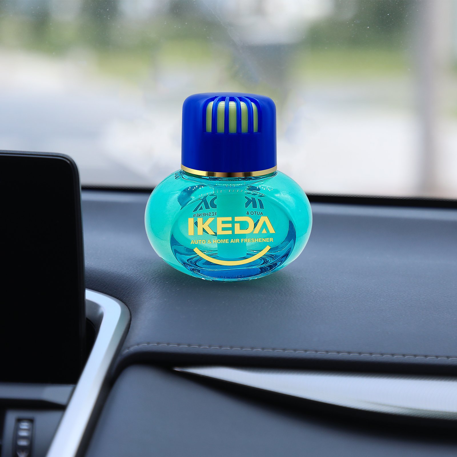 Ikeda Air Freshener Car Liquid Air Freshener Clip Car Perfume Diffuser In-Car Fragrance