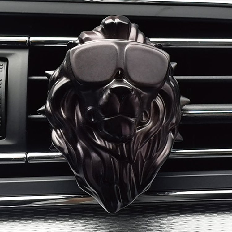 Most Popular High Quality American Car Freshener Car Air Perfume With Lion Head With Liquid Perfume Smells