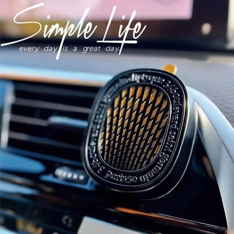 Wholesale custom high-end luxury car air vent clip air freshener car outlet perfume for auto