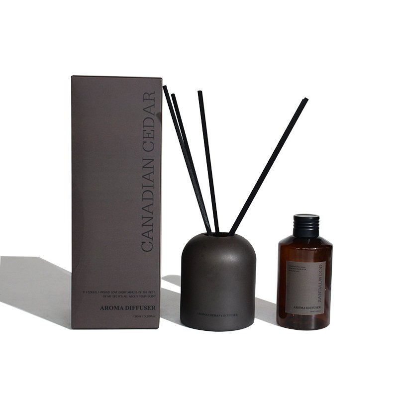 150ml Reed Diffuser Ready To Ship Fragrance Diffuser Glass Bottle With Refill Oil OEM ODM Glass Packaged