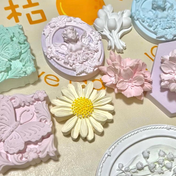 No Defoaming Agent High-Strength Anti-Bending Plaster Doll Size Stability Bubble-Free Ultra-White Aroma Stone For Fragrance Kids