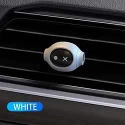 Luxury Smart Car Air Freshener ABS Vent Clip Customizable Size Rose Lily Aromatherapy Perfume Scents Solid Fragrance Cartoon