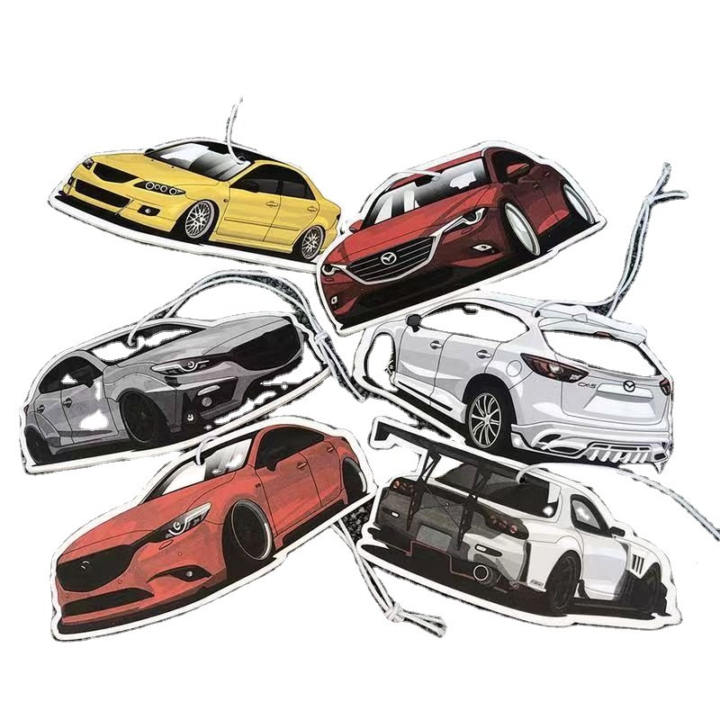 Popular custom design Hanging air freshener Portable MazDA6 Atz Exella Air freshener