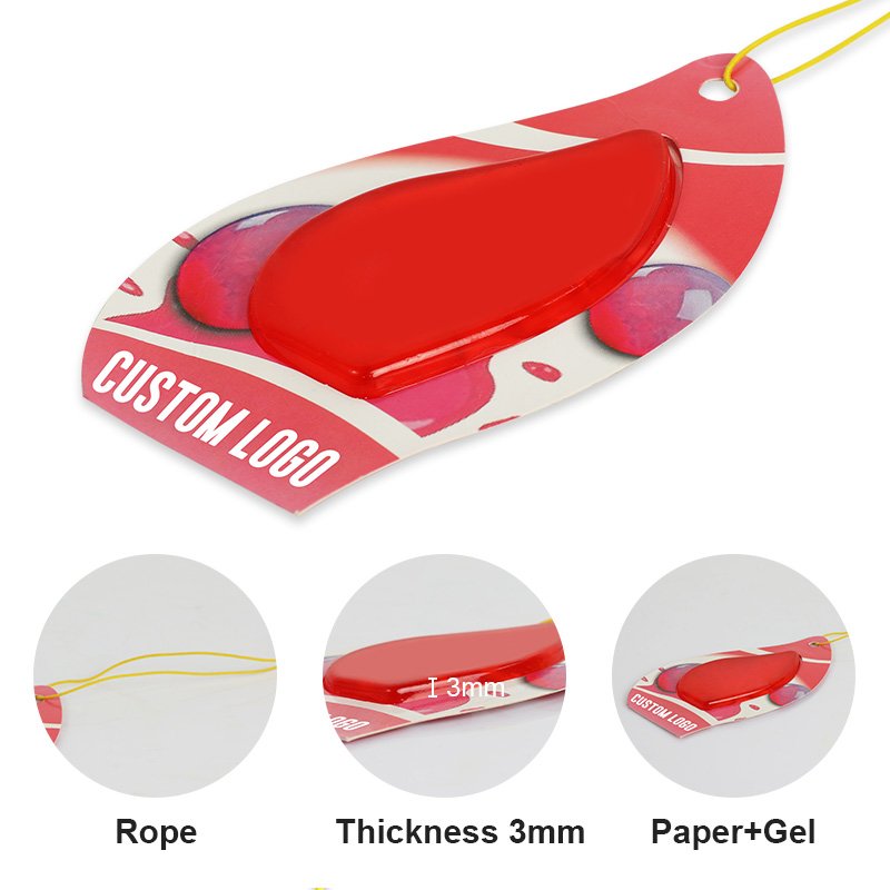 Multipurpose Custom Car Hanging Perfume Pendant Car Hanging Perfume Air Freshener Gel Perfume Home Air Freshener