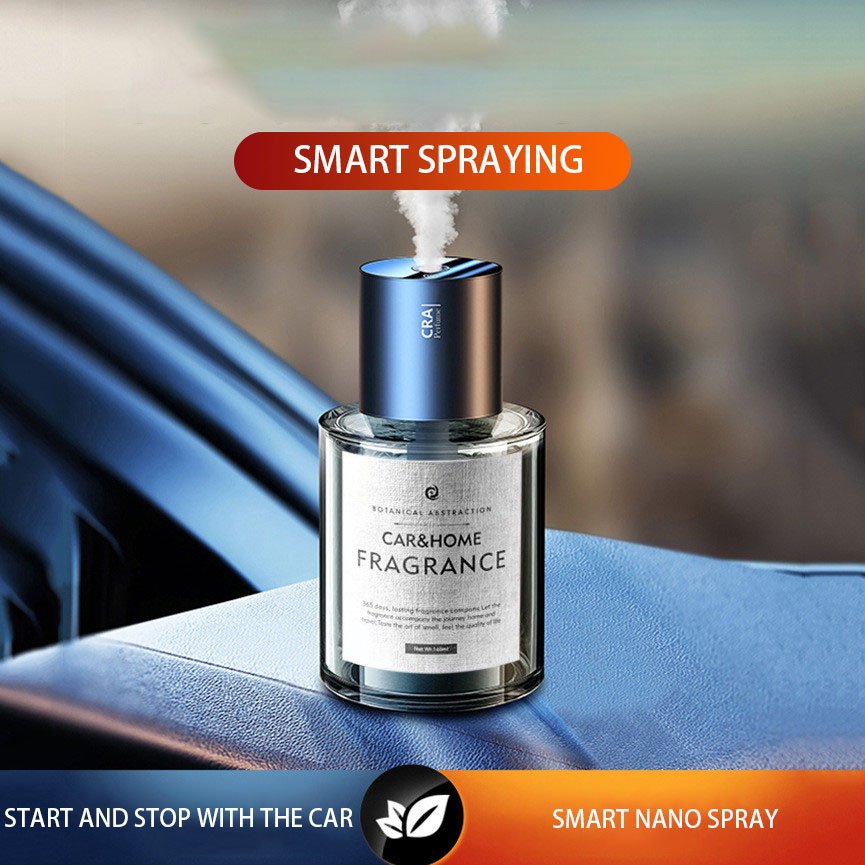 Smart Car Air Fresheners Auto On/Off Car Scent Diffuser Car Scents Air Freshener Portable Wireless Scent Diffuser for Home
