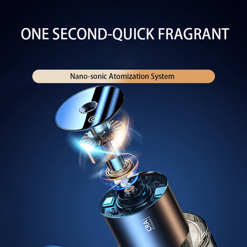 Smart Car Air Fresheners Auto On/Off Car Scent Diffuser Car Scents Air Freshener Portable Wireless Scent Diffuser for Home