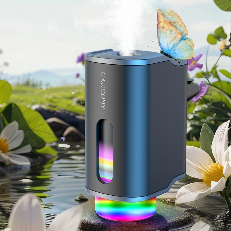 2024 Hot Selling Luxury Perfume Air Freshener Waterless Essential Oil Diffuser Smart Car Aroma Diffuser