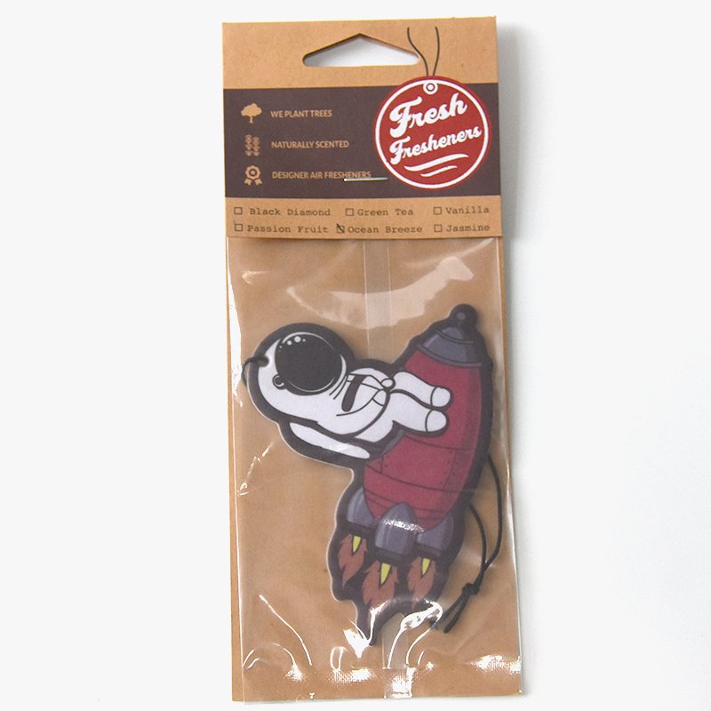 Scented Paper Hanging Fragrance Car Smell Paper Air Freshener Car Custom Logo Perfumes Paper Air Freshener