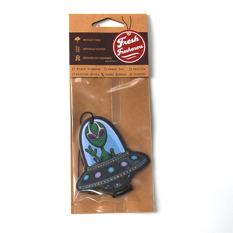 Scented Paper Hanging Fragrance Car Smell Paper Air Freshener Car Custom Logo Perfumes Paper Air Freshener